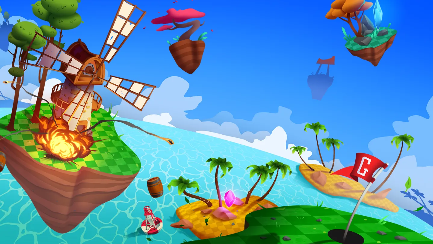 Golfie featured artwork