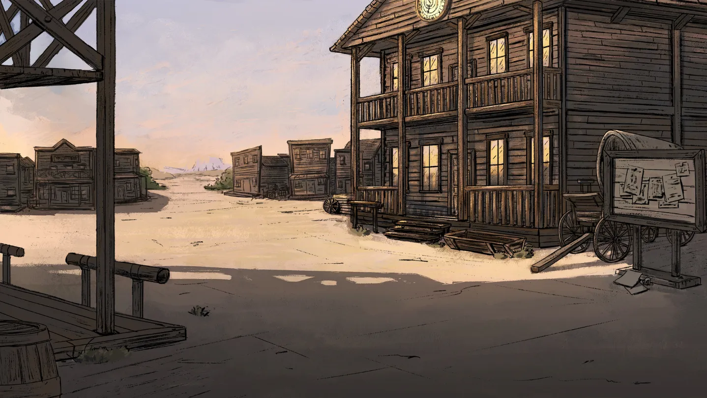 Whispers in the West - Co-op Murder Mystery featured artwork