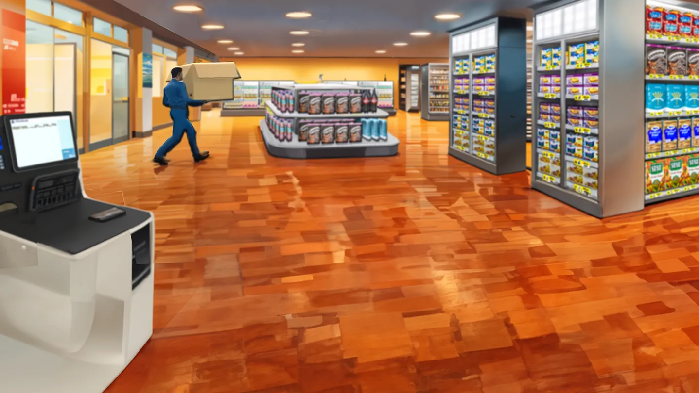 Supermarket Simulator featured artwork